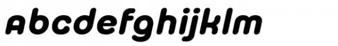 Chewatext Rounded Bold Italic