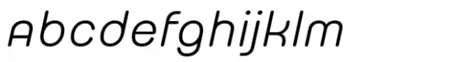 Chewatext Rounded Light Italic