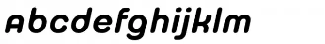 Chewatext Rounded Semi Bold Italic