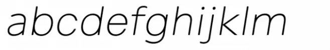 Chilloxine Thin Italic