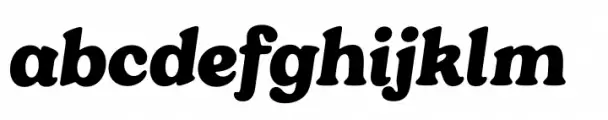 Chinook Extra Bold Italic