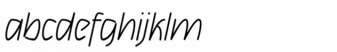Chocolate Fine Italic