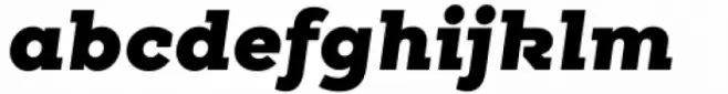 Chom Black Italic