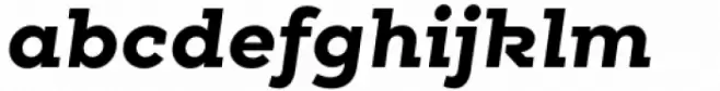 Chom Extra Bold Italic