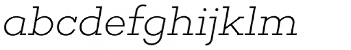 Choplin Extra Light Italic