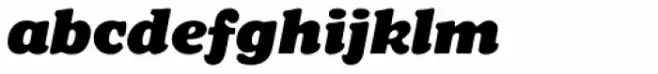 Chopped Black Italic