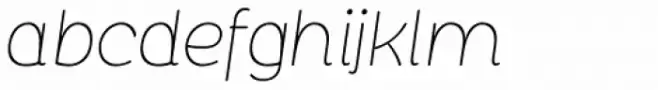 Chopsee Softee Thin Italic