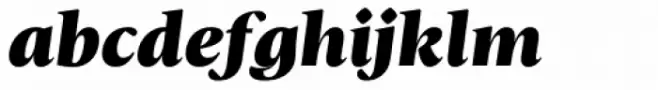 Christel Display Black Italic