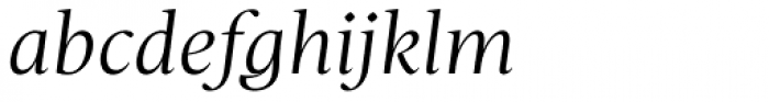 Christel Display Light Italic