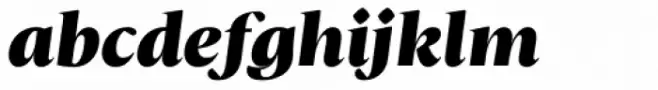 Christel Poster Black Italic