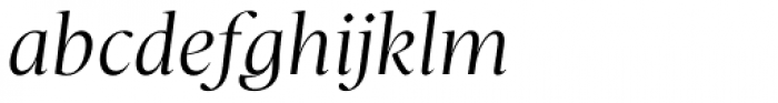 Christel Poster Light Italic