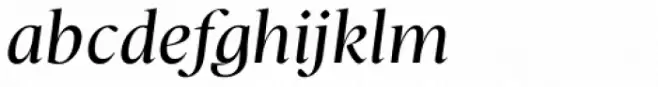 Christel Poster Regular Italic