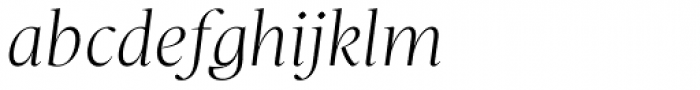 Christel Poster Ultra Light Italic