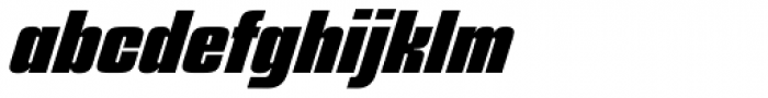 Churchward 69 Extra Bold Italic