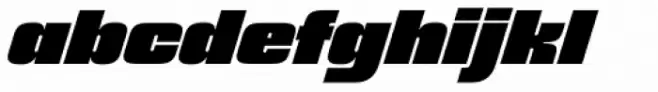 Churchward 69 Ultra Black Italic