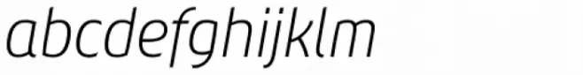 Chypre Norm Thin Italic