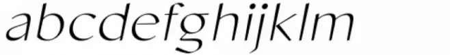 Cicada Extra Light Italic