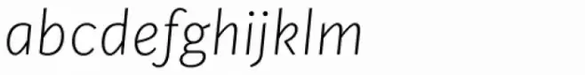 Cinta ExtraLight Italic