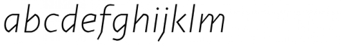 Cira Sans Ultra Light Italic