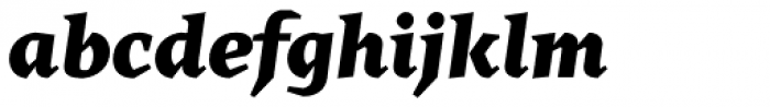 Cira Serif Black Italic
