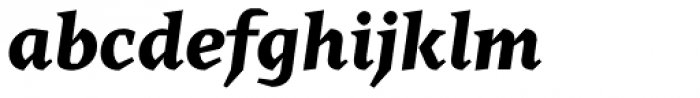 Cira Serif Extra Bold Italic