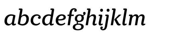 Circe Slab C Medium Italic