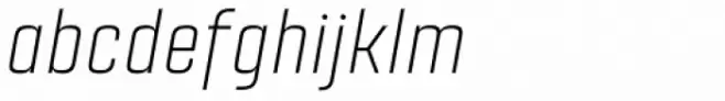 Citadina Light Italic
