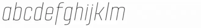Citadina Thin Italic