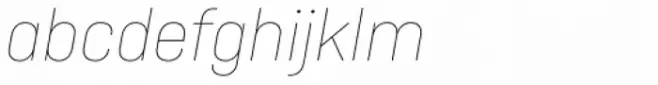 Ciutadella Display Thin Italic