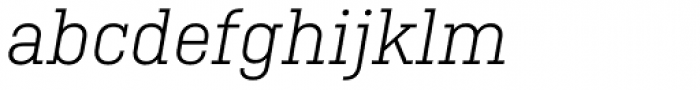 Ciutadella Slab Light Italic