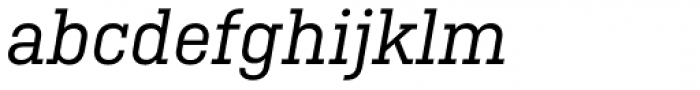 Ciutadella Slab Regular Italic