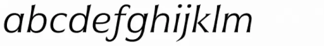 Civane Ext Light Italic