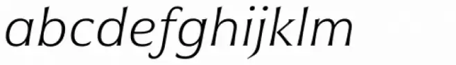 Civane Ext Thin Italic