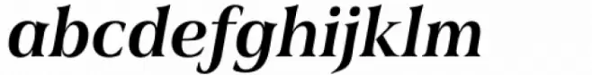 Civane Serif Norm Demi Italic
