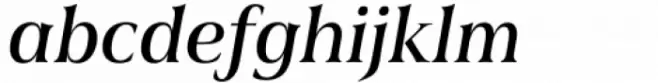 Civane Serif Norm Medium Italic