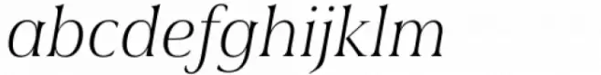 Civane Serif Norm Thin Italic