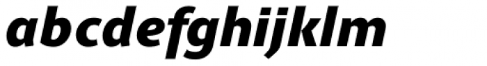 Clara Sans Black Italic
