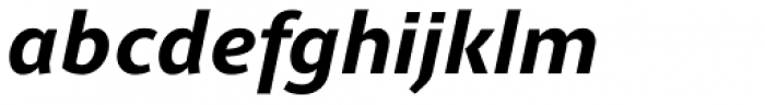 Clara Sans Bold Italic