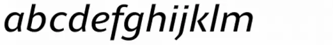 Clara Sans Italic