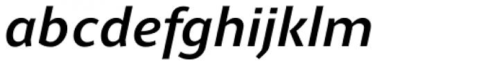 Clara Sans Medium Italic