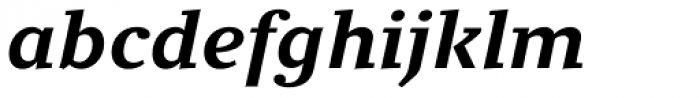 Clara Serif Bold Italic