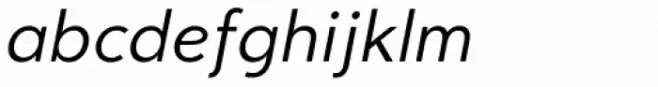 Clarika Office Grotesque Italic