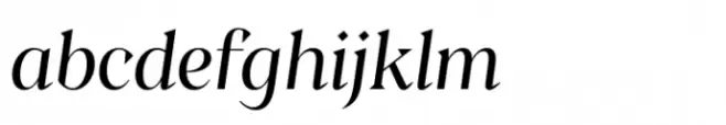 Clarinette Display Medium Italic