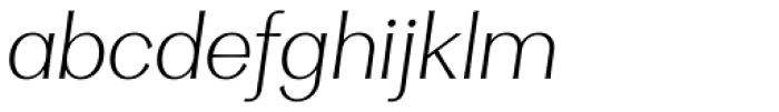 Clasica Sans Light Italic