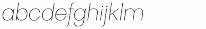 Clasica Sans Thin Italic