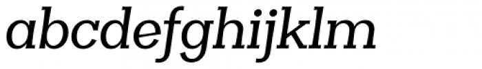 Clasica Slab Medium Italic