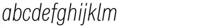 Classic Grotesque Pro Cn Light Italic