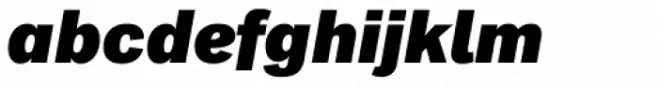 Classic Grotesque Pro XBold Italic
