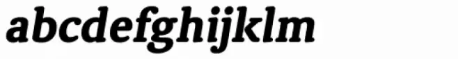 Classic Round Heavy Italic