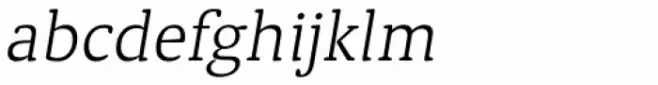 Classic Round Thin Italic